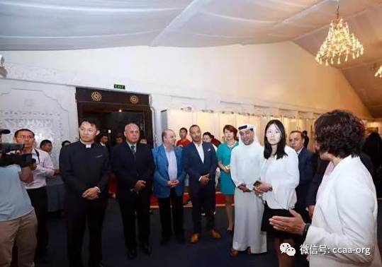王俊英作品在迪拜展出-王俊英